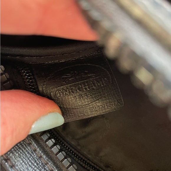 Longchamp Le Pliage Neo Flat Black Nylon Crossbody Bag Shoulder Purse - Picture 6 of 11